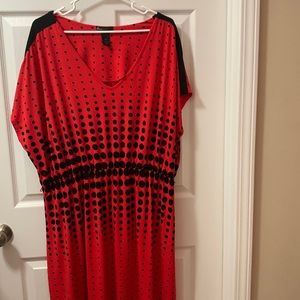 Lane Bryant Polka Dot Dress